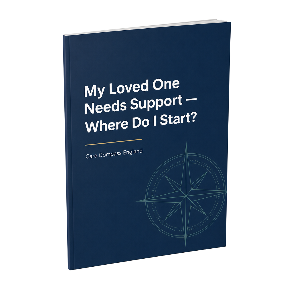 The free starter guide from Care Compass England